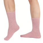 Load image into Gallery viewer, MINI HYGGE PRESENTS - Tea pop Classic tea and Wool Socks Fuzzy Pink - M (Size 36-41)
