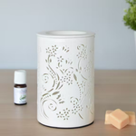 Load image into Gallery viewer, Calorya 1 - ELECTRIC WAX WARMER WITH LIGHT for wax melts (used without candles)
