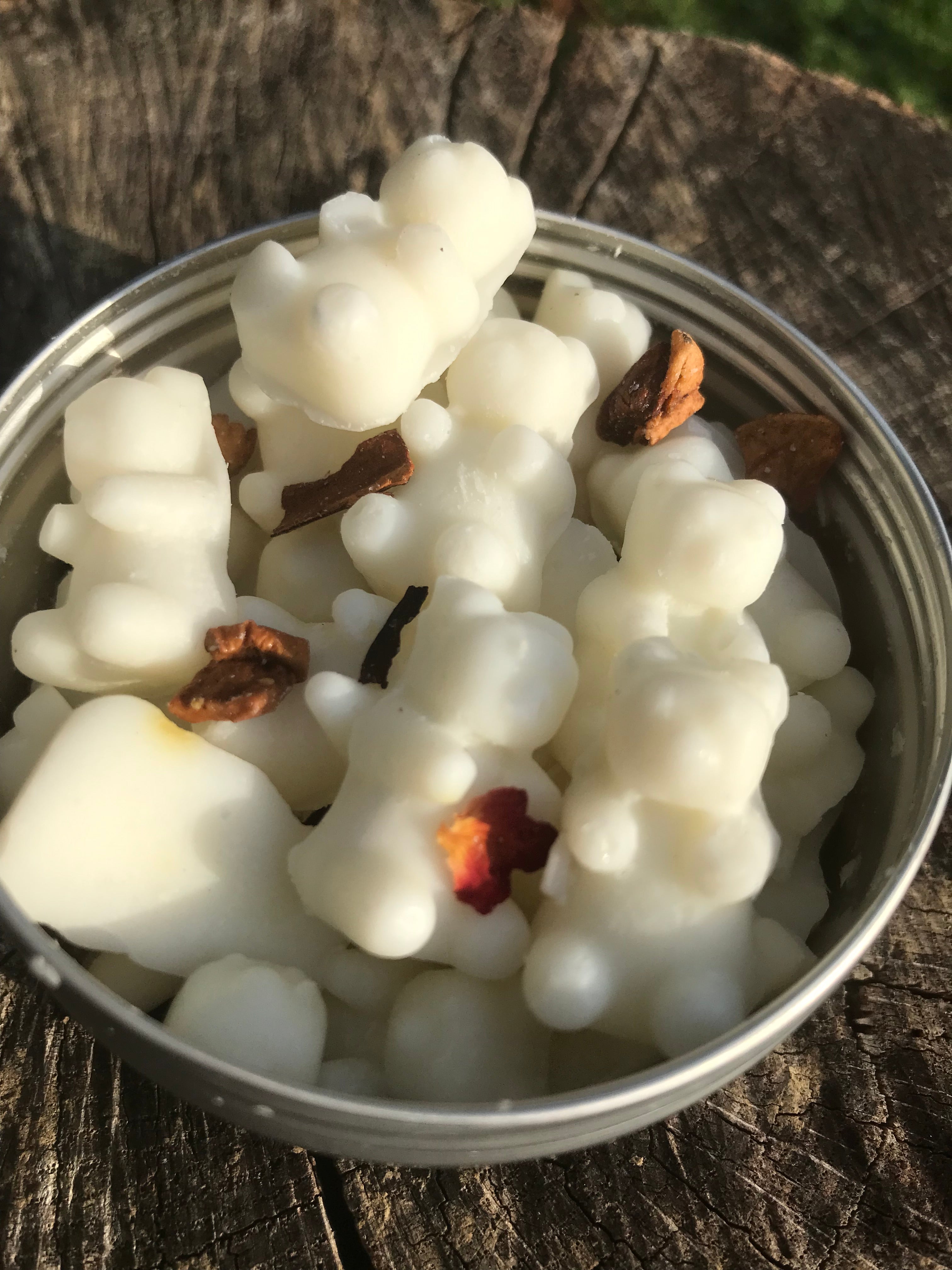 CANDY CANE - WITH DRIED HERBS - wax melts (special edition)