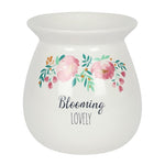 Load image into Gallery viewer, LARGE BLOOMING WAX MELT BURNER GIFT SET CLEARANCE (used with candles)
