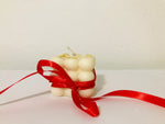 Load image into Gallery viewer, BUBBLE CANDLE - scent: HOLIDAY JOY, with glitter (limited edition)
