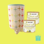 Load image into Gallery viewer, GIFT PACKEGE - EFFI (wax warmer) + 2 pack WAX MELTS (you choose)
