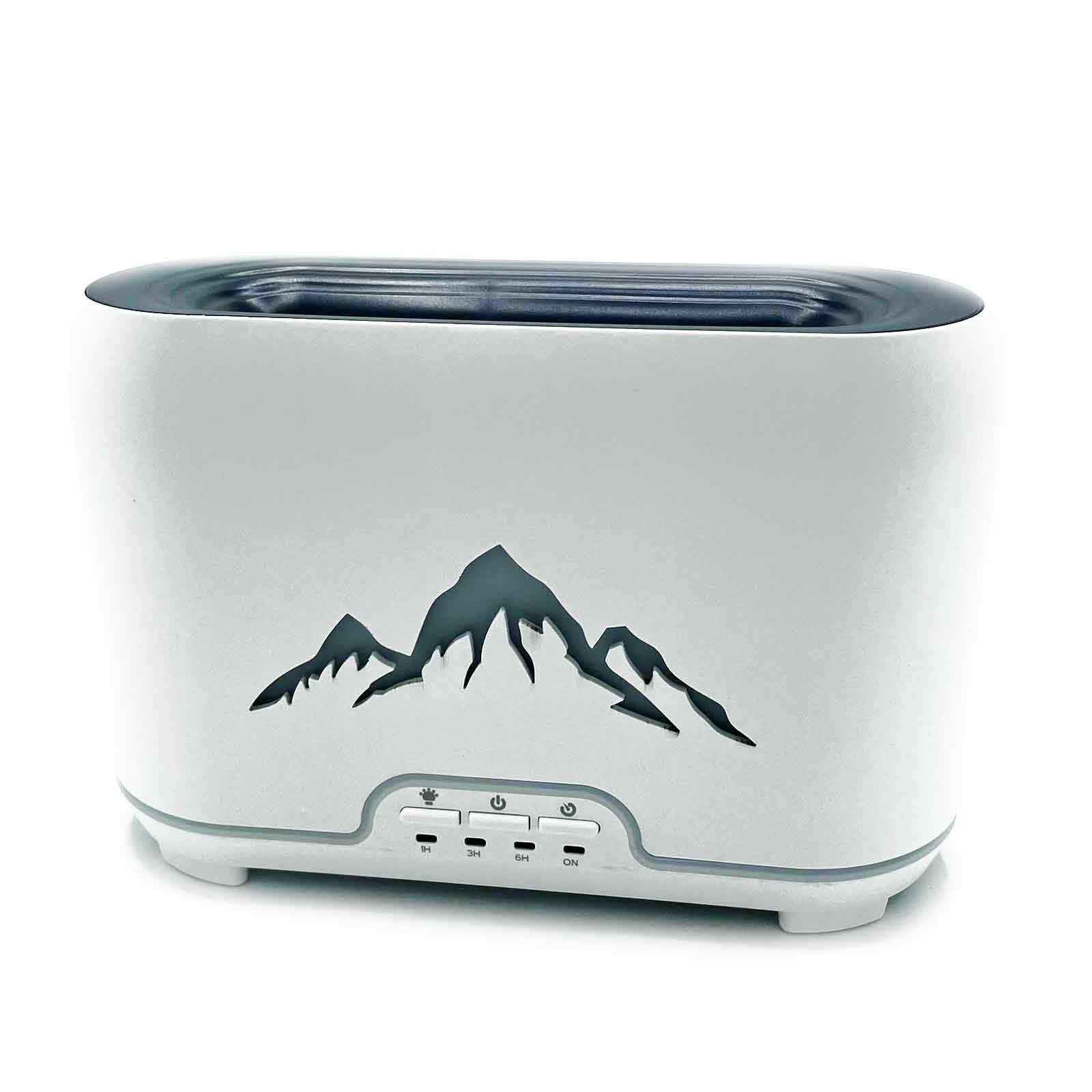 Himalayas Aroma Diffuser - USB-C - Remote control - Flame Effect (Salt included)
