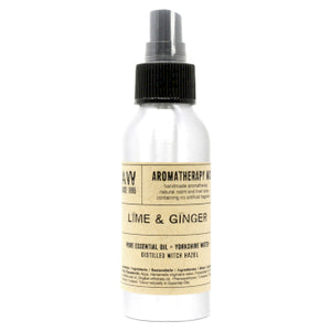 Essential Oil Mist - Lime & Ginger 100ml