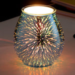 Load image into Gallery viewer, BLUE - ELECTRIC WAX WARMER WITH LIGHT for wax melts (used without candles)
