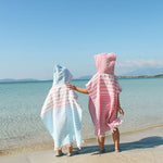 Load image into Gallery viewer, TOWEL TO GO PONCHO KIDS - pink
