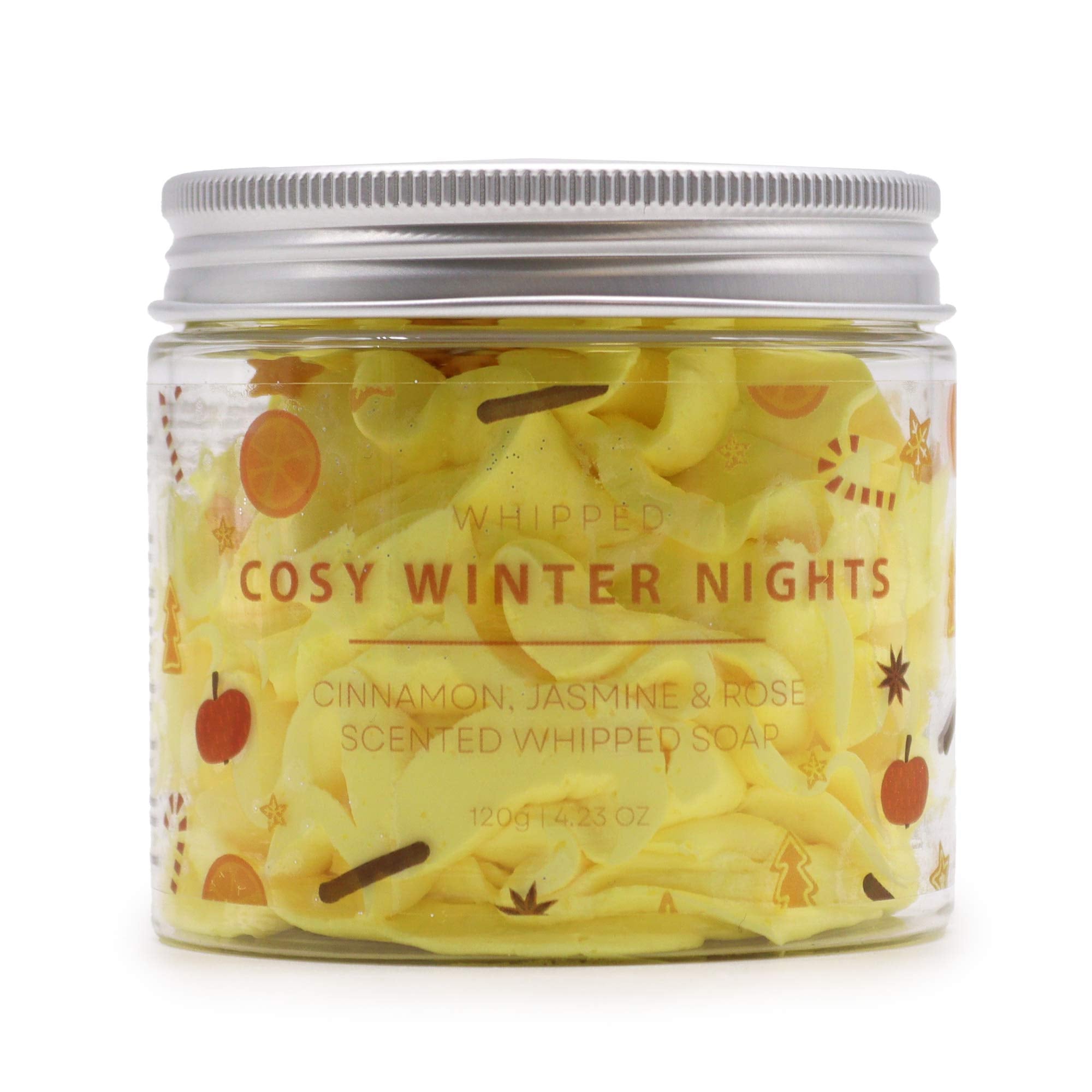 Cosy Winter Nights Whipped Cream Soap, 120g