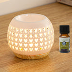 Load image into Gallery viewer, HEART - WAX WARMER (for use with candles) - for scented wax melts or essential oils
