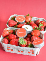 Load image into Gallery viewer, Mini scented soy candles, Strawberry
