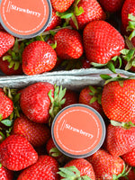 Load image into Gallery viewer, Mini scented soy candles, Strawberry
