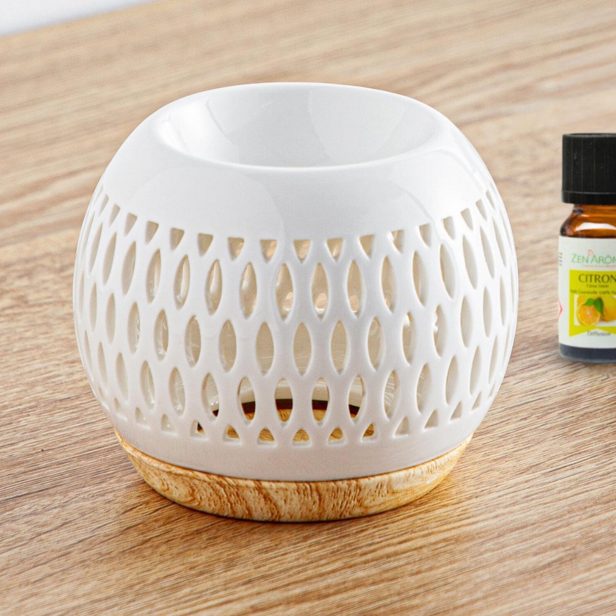 TRELLIS - WAX WARMER (for use with candles) - for scented wax melts or essential oils