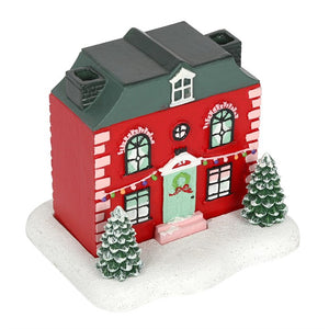 CHRISTMAS HOUSE INCENSE CONE HOLDER