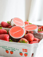 Load image into Gallery viewer, Mini scented soy candles, Strawberry
