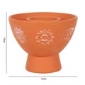 Load image into Gallery viewer, Chakras TERRACOTTA SMUDGE BOWL
