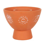 Load image into Gallery viewer, Chakras TERRACOTTA SMUDGE BOWL
