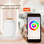 Load image into Gallery viewer, Prague Connected Essential Oil Diffuser - Connected Object for the Diffusion of Essential Oils - Compatible with Google, Alexa and Smartphone Application
