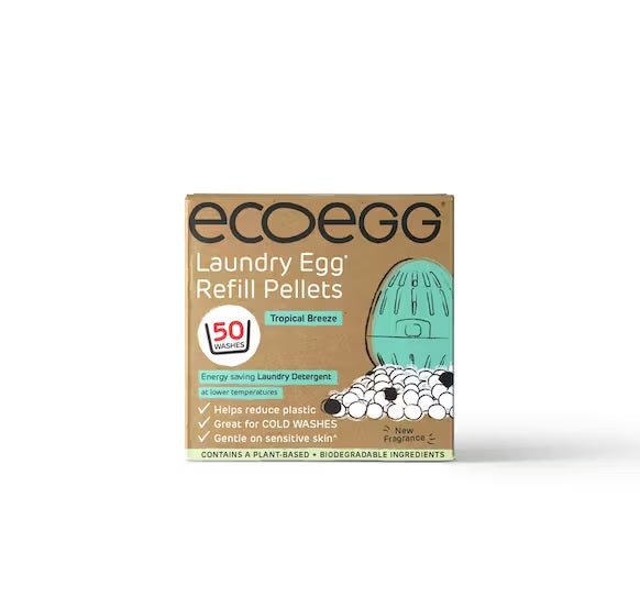 Ecoegg - polnilo za pralno jajce, x50 polnil, vonj TROPSKI VETRC