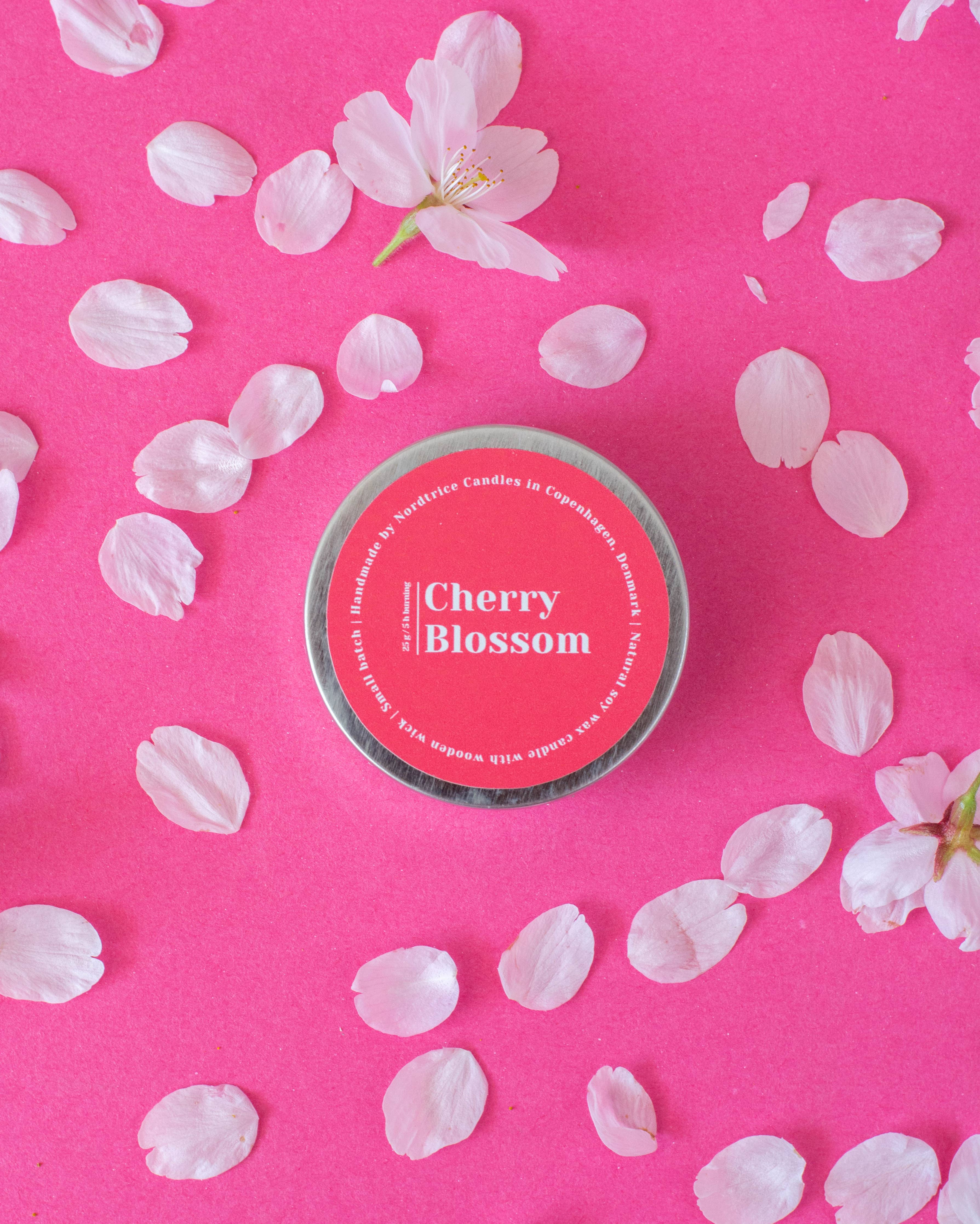 Mini scented soy candles, Cherry Blossom
