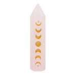 Load image into Gallery viewer, Rose Quartz Moon Phase Crystal Point, 5cm
