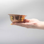 Naloži sliko v pregledovalnik galerije, Copper Ritual Bowl with Tree of Life 12x5cm
