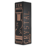 Load image into Gallery viewer, Crystal Glass Tea Infuser Bottle - Rose Gold - Onyx
