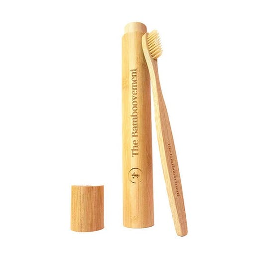 BV BAMBOO TRAVEL CASE with toothbrush