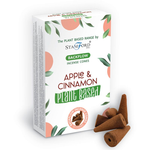 Load image into Gallery viewer, Plant Based Backflow Incense Cones - Apple &amp; Cinnamon
