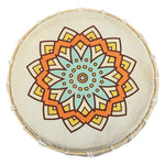 Load image into Gallery viewer, LARGE PATTERNED SHAMANIC DRUM
