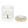 Load image into Gallery viewer, Tree of Life - WAX WARMER (for use with candles) - for scented wax melts
