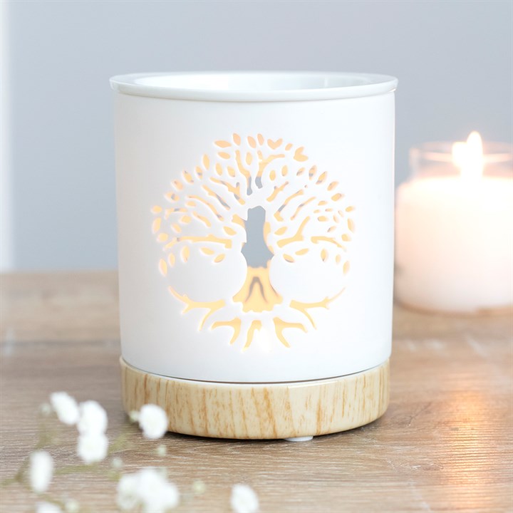 Tree of Life - WAX WARMER (for use with candles) - for scented wax melts