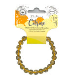 Load image into Gallery viewer, Citrine beaded Bracelet 8 mm
