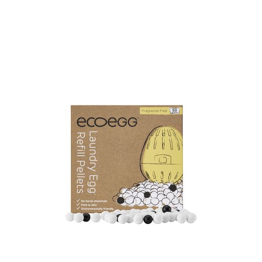 Ecoegg -LAUNDRY EGG REFILLS - 50 WASHES, fragrance free