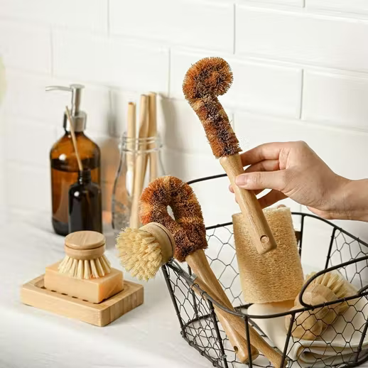 Eco Friendly Bamboo Cleaning Brushes