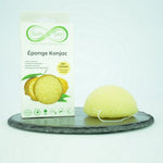 Load image into Gallery viewer, NATURAL KONJAC SPONGE FOR FACE WITH LEMON
