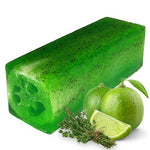 Load image into Gallery viewer, Loofah Soap, 115 g - Lime &amp; Thyme
