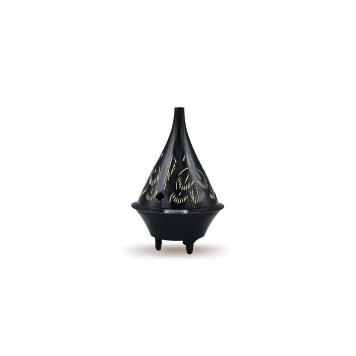 Pyali Black - Incense Cone Burner