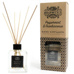 Load image into Gallery viewer, REED DIFFUSER - Peppermint &amp; Frankincense Essential Oil
