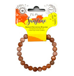 Load image into Gallery viewer, Sunstone beaded Bracelet 8 mm
