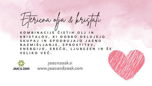 Aroma Candle with Crystals (Rose Quartz)